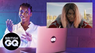 Michaela Coel reacts to I May Destroy You scene  GQ Action Replay  British GQ