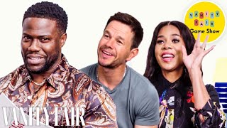Are Kevin Hart Mark Wahlberg  Regina Hall Actually Friends  Vanity Fair Game Show