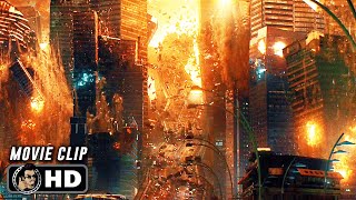 INDEPENDENCE DAY RESURGENCE Clip  Alien Spaceship Lands On Earth 2016