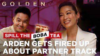 Arden Cho Gets Fired Up About Partner Track  Netflix