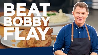 Bobby Flay Makes Fried Chicken  Beat Bobby Flay  Food Network