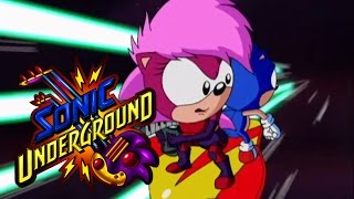 Sonic Underground 120  Three Hedgehogs and a Baby