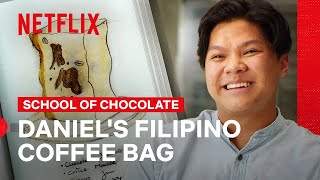 Daniel Corpuz Hits Sweet Spot with Pinoy Coffee Bag  School of Chocolate  Netflix Philippines