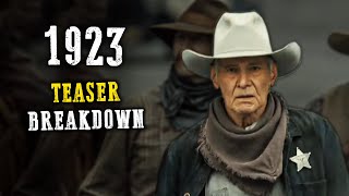 Yellowstone 1923 Official Teaser Trailer Breakdown 2022