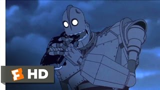 The Iron Giant 410 Movie CLIP  Hungry For Scraps 1999 HD