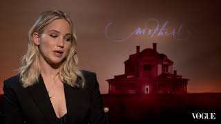 Jennifer Lawrence on working with boyfriend Darren Aronofsky in her new film Mother