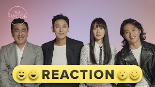 Cast of Kingdom reacts to fan reactions ENG SUB