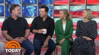 Russell Crowe Naomi Watts And CoStars Talk Roger Ailes Series The Loudest Voice  TODAY