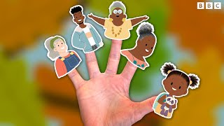 JoJo  Gran Gran Finger Family Song  CBeebies