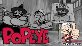 POPEYE THE SAILOR MAN Blow Me Down 1933 Remastered HD 1080p  William Costello