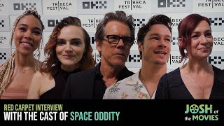 Space Oddity Exclusive Red Carpet Interview with Alexandra Shipp Kyle Allen Kevin Bacon and Cast