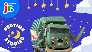 Tired Swing Trash Truck  Bedtime Stories with Netflix Jr