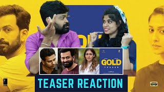 Gold Malayalam Movie Teaser REACTION  Prithviraj Sukumaran  NayantharaAlphonse PuthrenAjmal Amir