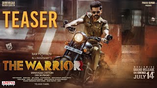 The Warriorr   Official Teaser  Ram Pothineni  Lingusamy  Krithi Shetty  Devi Sri Prasad