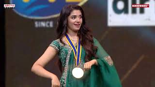 Kritishetty Dance Moves For Bullet Song at Behindwoods Goldmedals  The Warriorr Movie