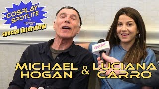 Michael Hogan  Luciana Carro Battlestar Galactica  Cosplay Spotlite Special Interview
