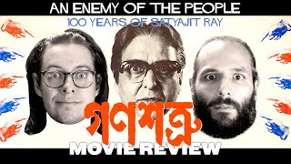 Ganashatru  An Enemy of the People 1989  Movie Review  Satyajit Ray  Soumitra Chatterjee