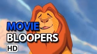 The Lion King 3D 1994 Bloopers Outtakes Gag Reel