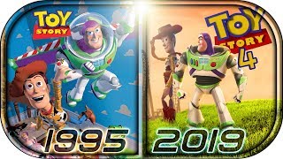 EVOLUTION of TOY STORY Movies Ads Cartoons 19952019 Toy Story 4 Official Teaser Trailer 2019