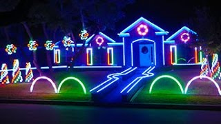 2015 Johnson Family Dubstep Christmas Light Show  Featured on ABCs The Great Christmas Light Fight