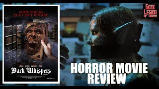 DARK WHISPERS  VOLUME 1  2019 Anthony LaPaglia  Horror Anthology Movie Review