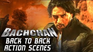 Bachchan Back To Back Action Scenes  South Indian Hindi Dubbed Action Scenes
