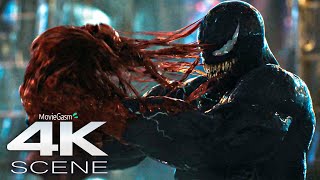 Venom Eats Carnage 2021 Fight Scene  Venom 2 Let there be Carnage  Venom Vs Carnage Movie Clip