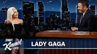 Lady Gaga on House of Gucci Love Scene with Salma Hayek  Auditioning for LensCrafters