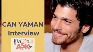 Can Yaman  Inadina Ask Interview   Yalin  English   2019
