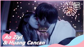 A kiss under the fireworks  Hello My Girl EP22  iQiyi Romance