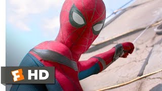 SpiderMan Homecoming 2017  Washington Monument Rescue Scene 310  Movieclips