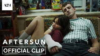 Aftersun  Im Her Dad Though Actually  Official Clip HD  A24