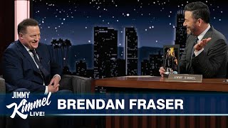 Brendan Fraser on The Whale Being Favored to Win an Oscar  Airheads Stunts with Adam Sandler