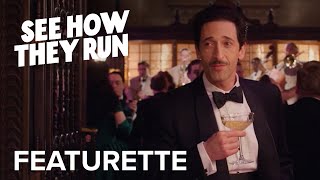 SEE HOW THEY RUN  Adrien Brody as Leo Kopernick Featurette  Searchlight Pictures