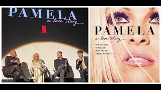 Pamela Anderson Brandon Thomas Lee  director Ryan White discuss Pamela A Love Story