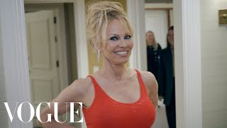 Pamela Anderson  Her Sons Get Ready for the Pamela a Love Story Premiere  Vogue