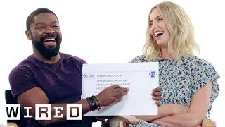 Charlize Theron  David Oyelowo Answer the Webs Most Searched Questions  WIRED