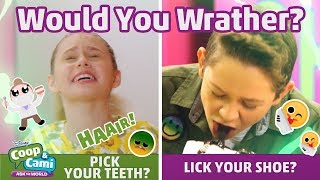 Pick Your Teeth or Lick Your Shoe  Coop  Cami Ask the World  Disney Channel