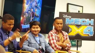 Interview with the cast of Disney Channels MechX4 Series