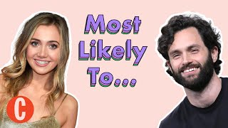 Penn Badgley and the cast of Netflixs You play Most Likely To  Cosmopolitan UK
