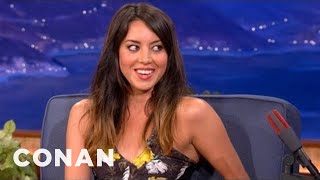 Aubrey Plaza On Her New Film Safety Not Guaranteed  CONAN on TBS
