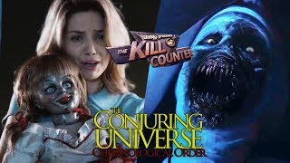 THE CONJURING UNIVERSE  The Kill Counter James Wan horror franchise