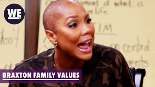 Evelyn Lets Loose on Tamar  Braxton Family Values  WE tv