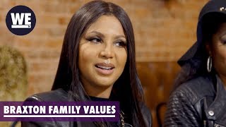 Tamar Divorced  Toni Married Sneak Peek  Braxton Family Values  WE tv