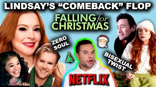 Lindsay Lohans Christmas Movie is a TOTAL FAILURE Falling for Christmas
