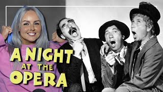 A NIGHT AT THE OPERA 1935  FIRST TIME WATCHING  MOVIE REACTION