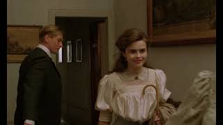 Helena Bonham Carter and Julian Sands in A Room with a View 1985