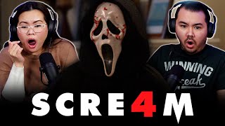 SCREAM 4 2011 MOVIE REACTION First Time Watching  Ghostface  Neve Campbell  David Arquette
