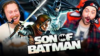 SON OF BATMAN 2014 MOVIE REACTION First Time Watching DC Animated  Damien Wayne