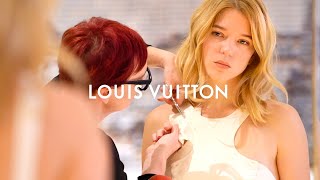 Getting Ready with La Seydoux Oscars Red Carpet LOUIS VUITTON